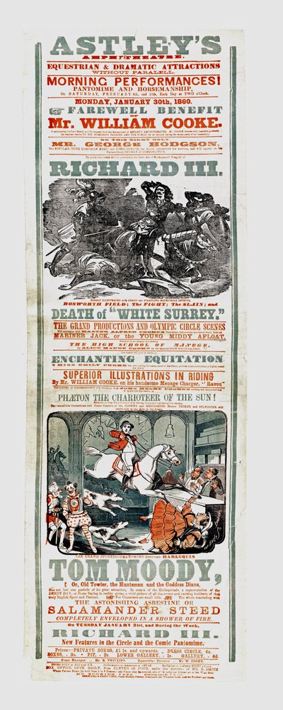Affiche du cirque d